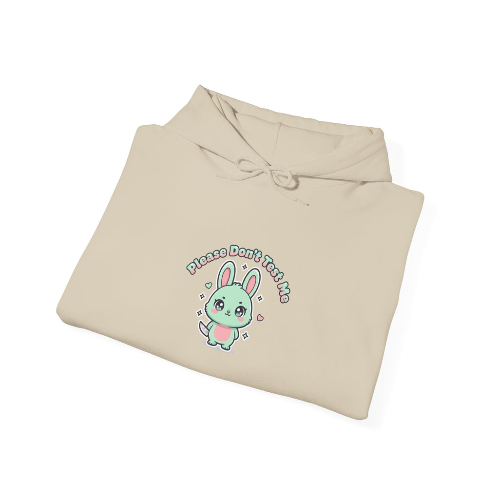 Cute Menacing Bunny Hoodie | kawaii threat, soft grunge cute