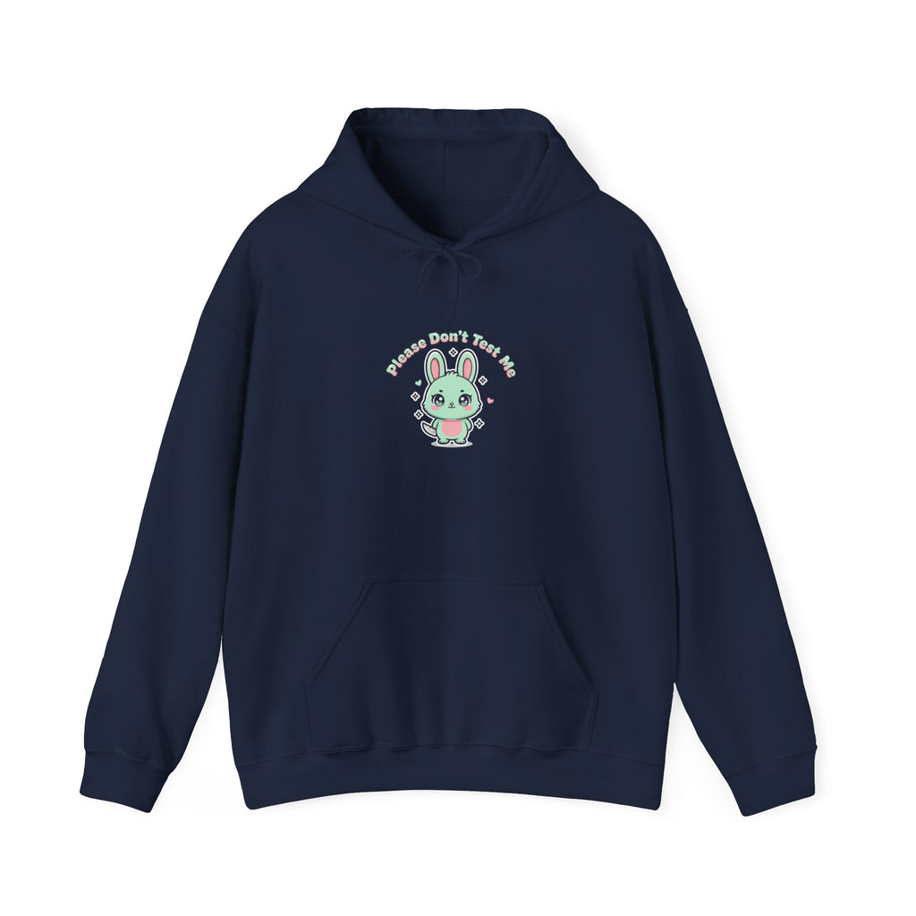 Cute Menacing Bunny Hoodie | kawaii threat, soft grunge cute