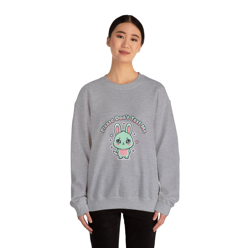 Please Don’t Text Me Sweatshirt | Soft Threat kawaii menacing, pastel cute grunge