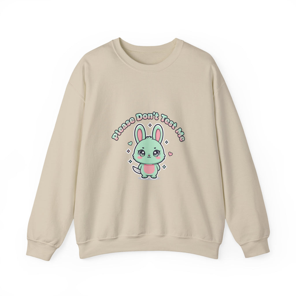 Please Don’t Text Me Sweatshirt | Soft Threat kawaii menacing, pastel cute grunge