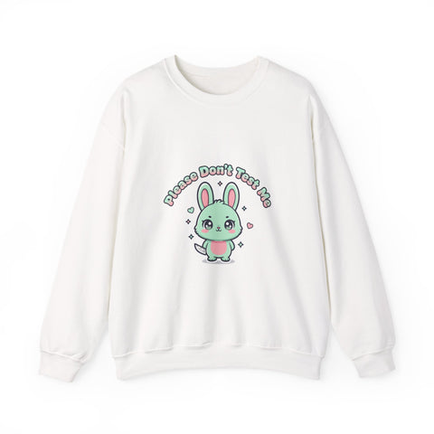 Please Don’t Text Me Sweatshirt | Soft Threat kawaii menacing, pastel cute grunge