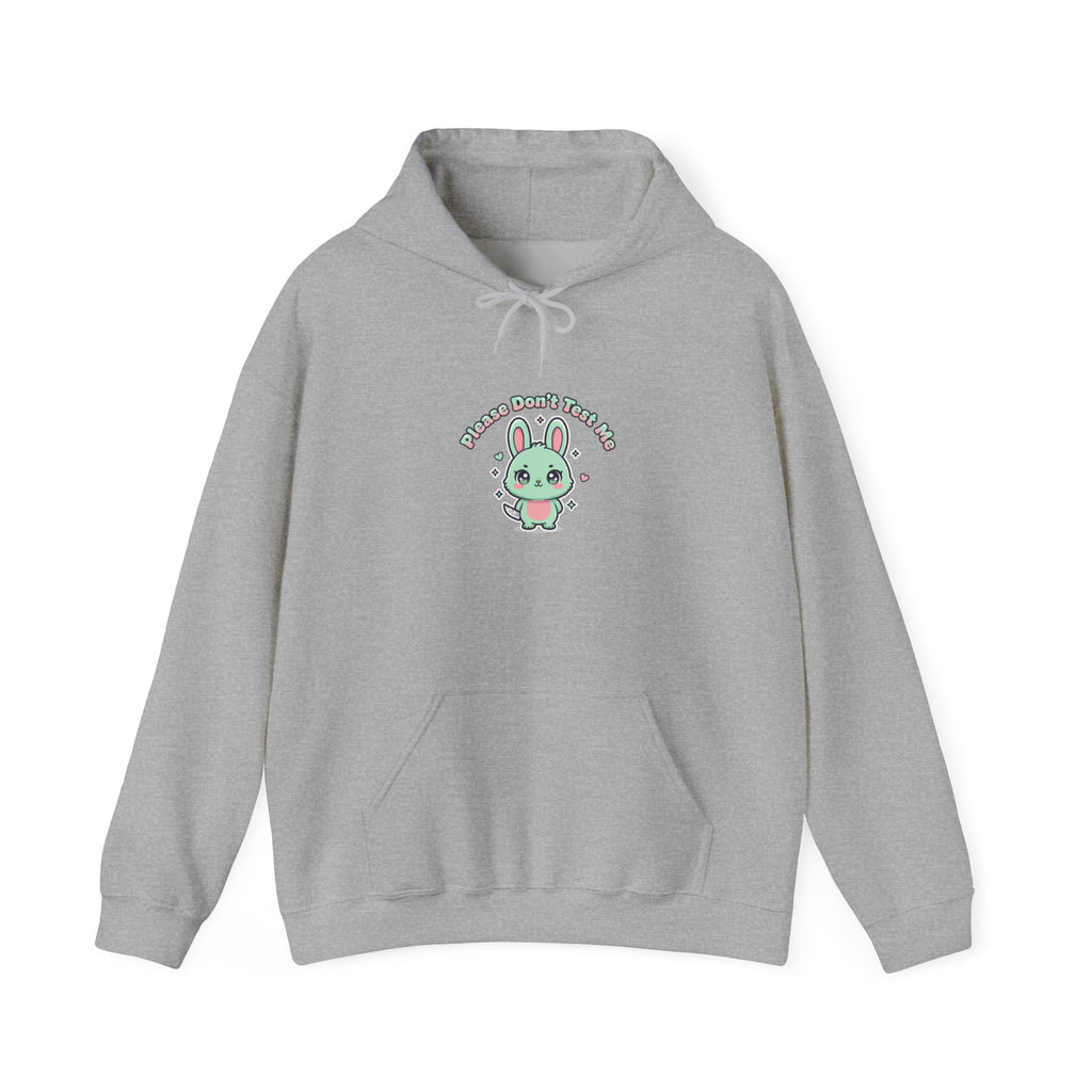 Cute Menacing Bunny Hoodie | kawaii threat, soft grunge cute