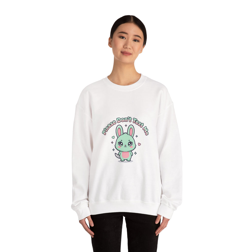 Please Don’t Text Me Sweatshirt | Soft Threat kawaii menacing, pastel cute grunge