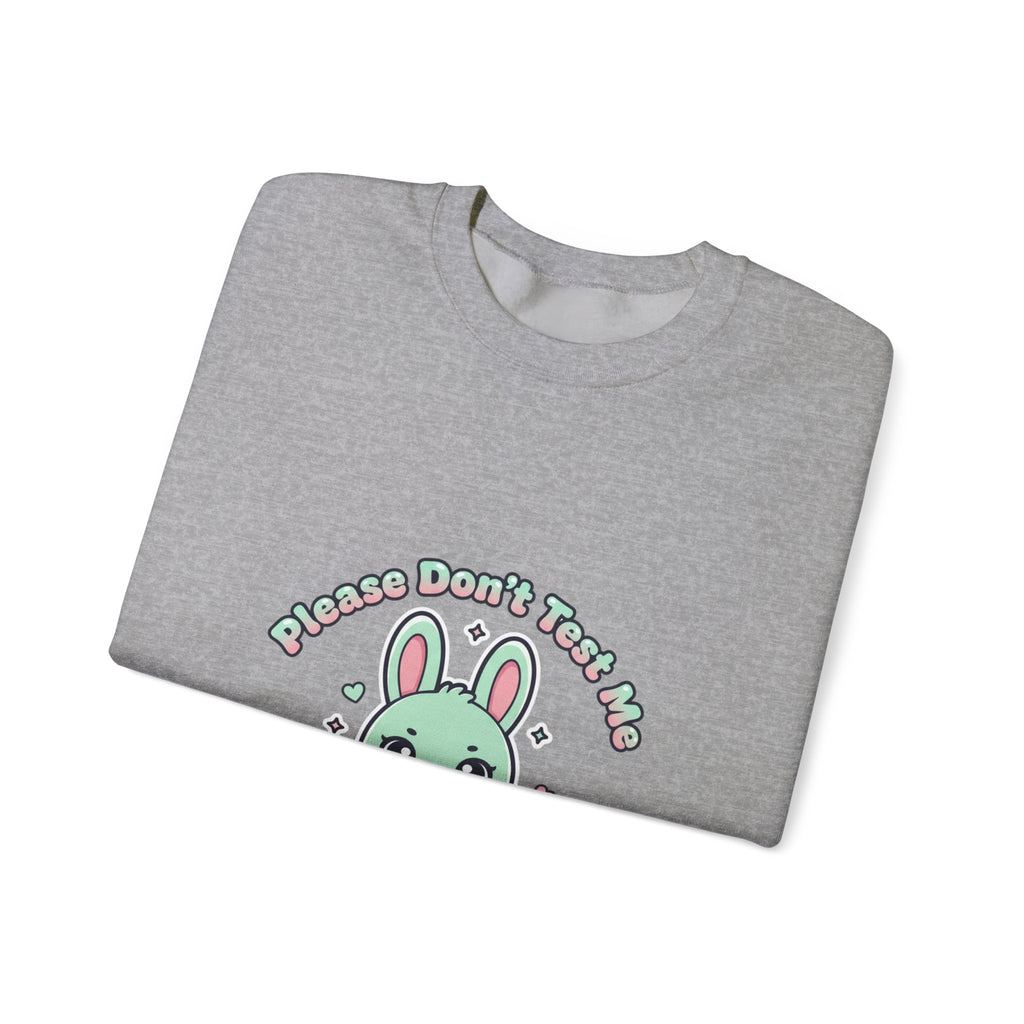 Please Don’t Text Me Sweatshirt | Soft Threat kawaii menacing, pastel cute grunge