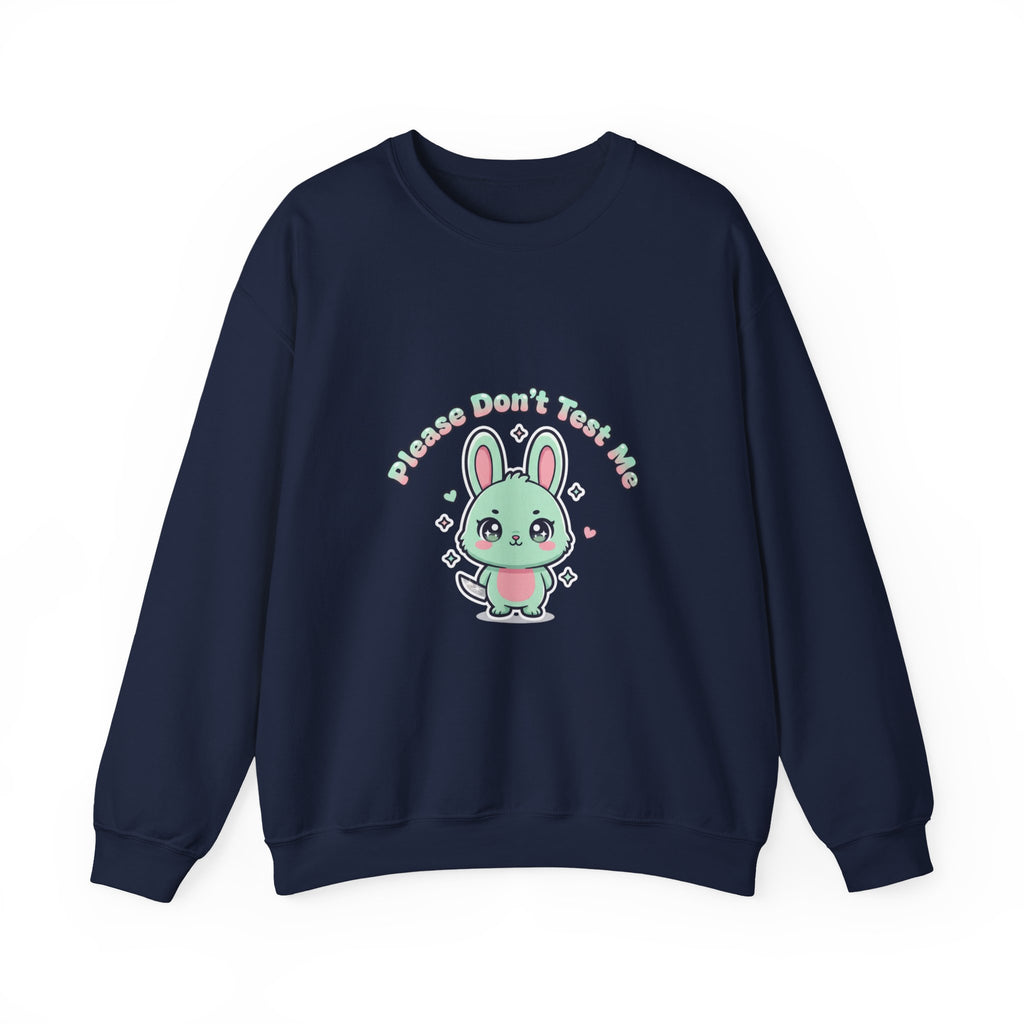Please Don’t Text Me Sweatshirt | Soft Threat kawaii menacing, pastel cute grunge