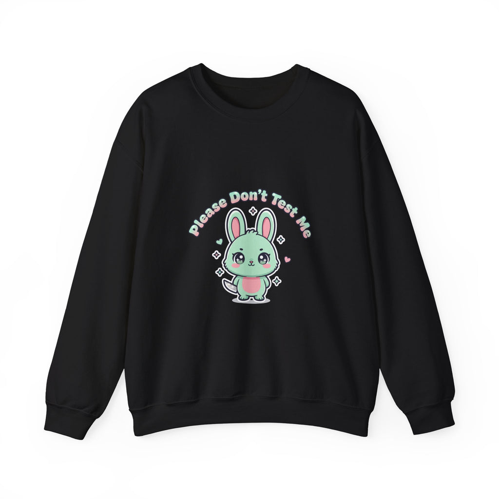 Please Don’t Text Me Sweatshirt | Soft Threat kawaii menacing, pastel cute grunge