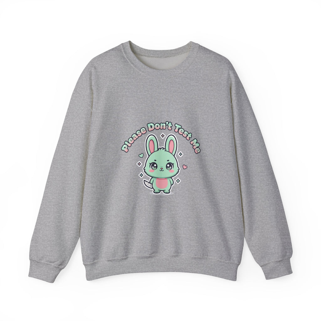 Please Don’t Text Me Sweatshirt | Soft Threat kawaii menacing, pastel cute grunge